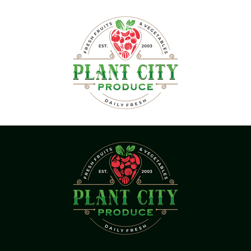 Produce company that really needs a new logo. Design réalisé par Enzoe