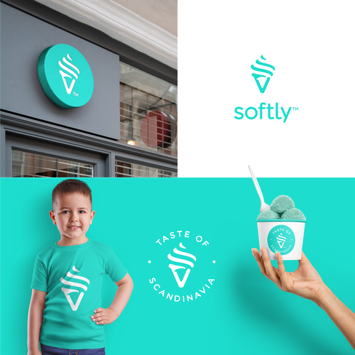 Premium soft serve ice cream Ontwerp door dhery™