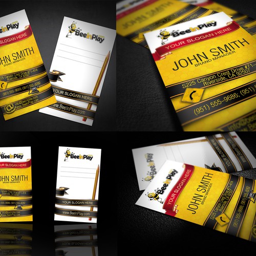 Help BeeInPlay with a Business Card Design by umbertino