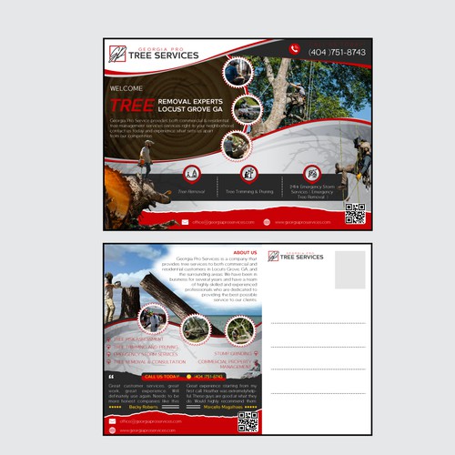 Branding for a Tree Removal Service Diseño de anakmami89