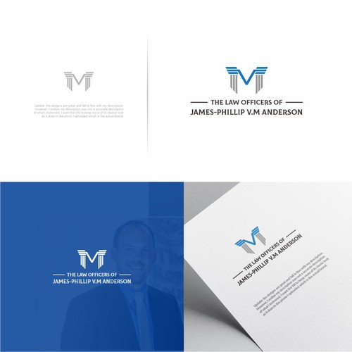 Attorney logo contest Design by Tridvit Design