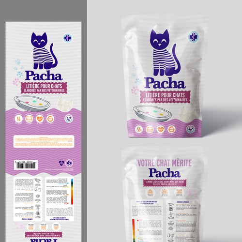 Cat Litter startup Minimalistic packaging - Contest Design von agooshe
