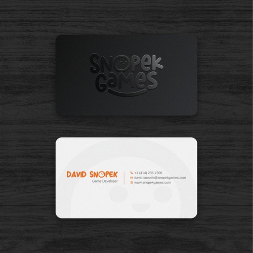 Business Cards for an indie Game Developer Design by Rakibh
