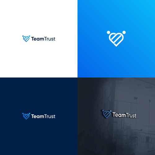 Logo for service that lets teams and team members share their status Design by Kazutr1an