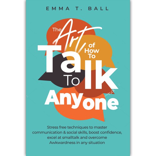 eBook cover for The Art of How to Talk to Anyone Design by ink.sharia