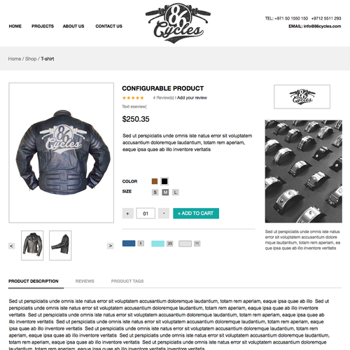 Motorcycle Websites: the Best Motorcycle Web Design Ideas | 99designs