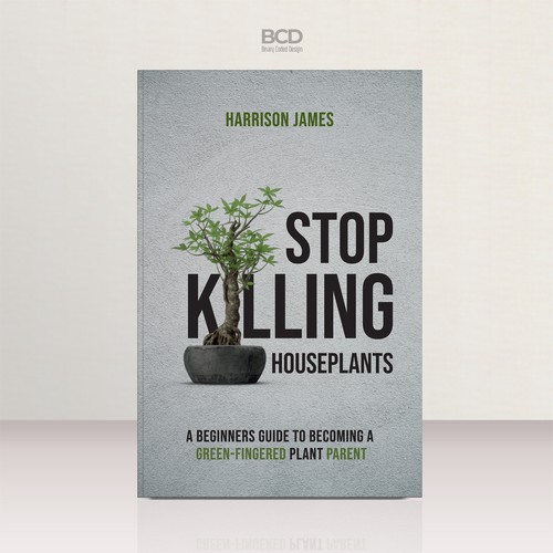 Design a plant parenting book cover Design by BCD∞