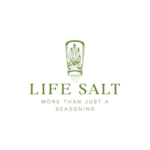 Salt Infused with Seaweed as a Natural Source of Daily Iodine vs Salts with Chemical Iodine Design by Kukuh Saputro Design