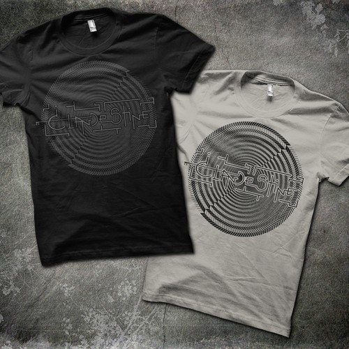 T-shirt for alternative metal band