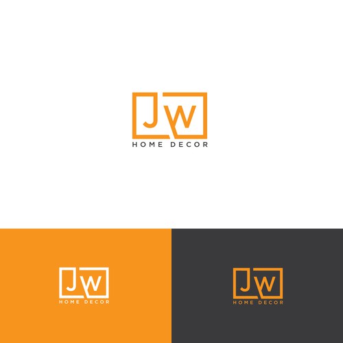 JW Home Decor Logo Design réalisé par monodeepsamanta