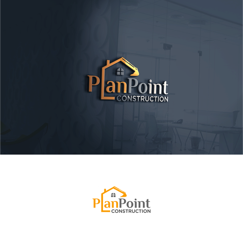 PlanPoint Construction Logo Needs A Remodel Design by iJenFX™