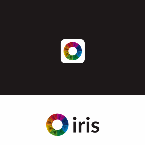 Logo for Iris, the decentralized alternative to social media giants Design by -Artventure-