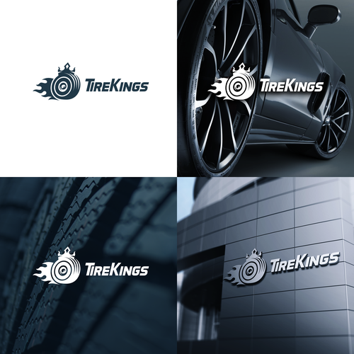 Tire Kings needs a logo!  Yes, we sell tires. Design by LivRayArt