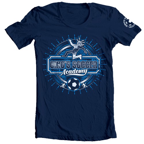Unique Soccer Camp T-shirt design that kids 4-17 years old want to wear year round Design by G.T NINE