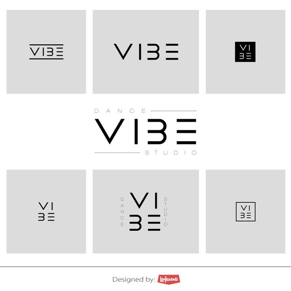 Vibe - typographic logo