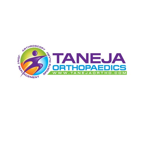 CREATIVE, IMAGINATIVE & STUNNING, LOGO WITH BOLD COLOURS FOR ORTHOPAEDIC SURGEON'S PRACTICE Design by A.Matar