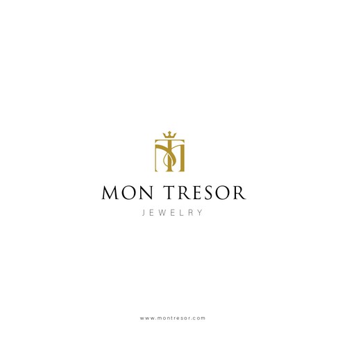 Unique Jewellery brand logo design Design by One Frame