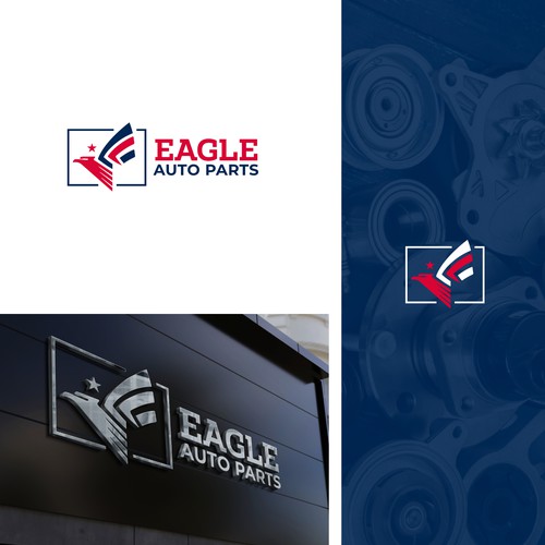 Fresh Logo for Eagle Auto Parts Design by Web Hub Solution