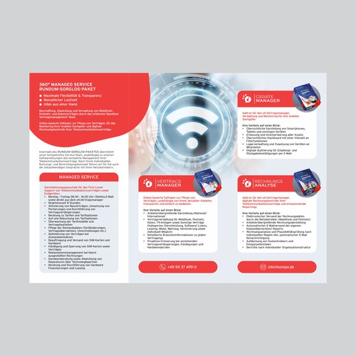 Brochure contest entry by Barinix