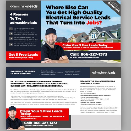 AdMachines Leads Postcard Design by Ingngarso