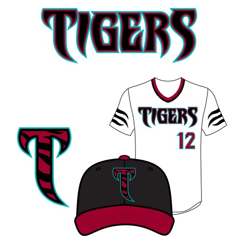 Diseño de Tigers Baseball Organization de REDPIN