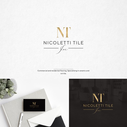 Design a Elegant/Classy logo for Nicoletti Tile Inc. Design by Bojana.