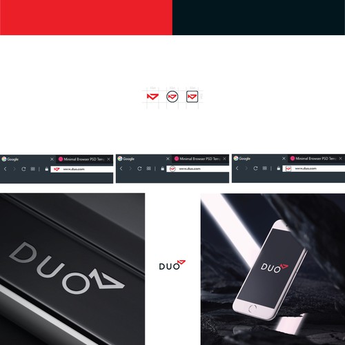 Duo | New Email+SMS service provider Design by Zoxy_bg