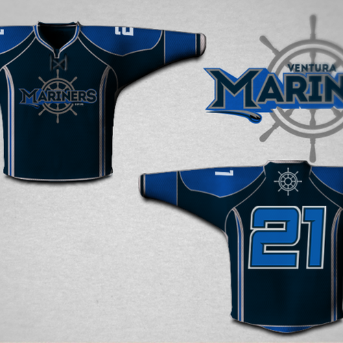 Design the crest for a youth ice hockey club (Ventura Mariners