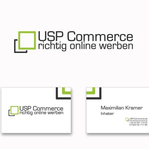 Logo & business card contest entry by sinaDEsign