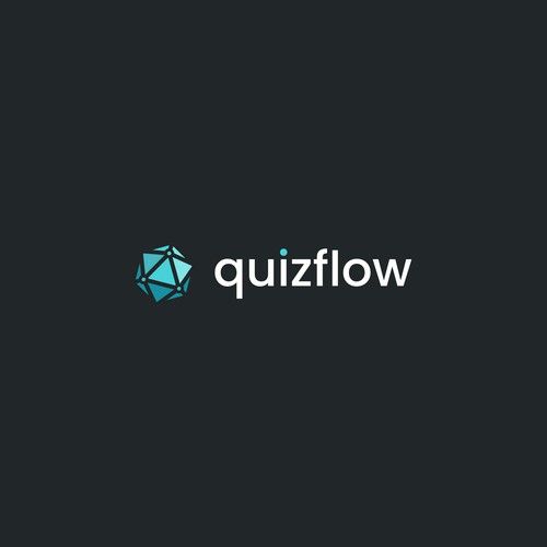 We need a powerful logo design for our AI Quiz Flow SaaS Design by velo.std