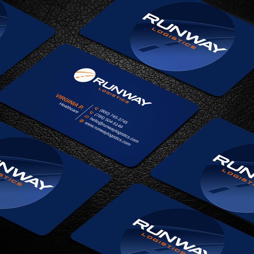 Design di Runway Logistics Business Card di LAXMI DESIGNHUB
