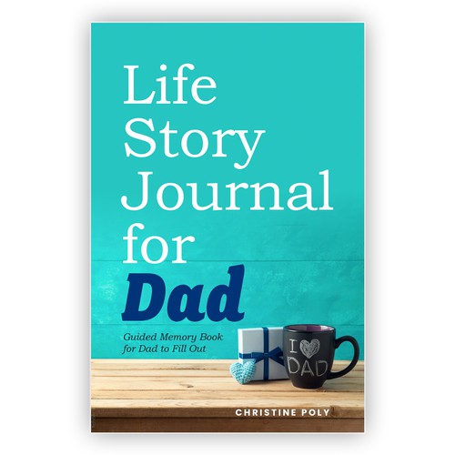 Journal cover that will attract people to write about their life/dreams/hopes with a pen Design by benling