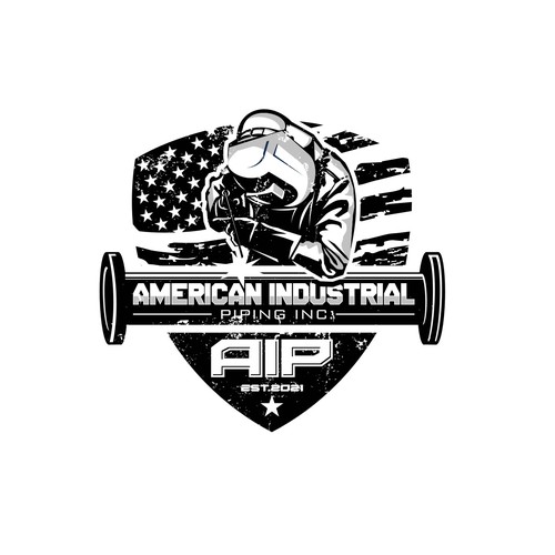 Badass logo for welding/pipefitting company Design by CrimaDezignz®