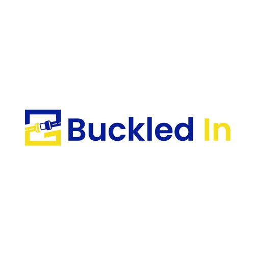 Student transportation company needs to get Buckled In to a new logo. Diseño de sriredjeki