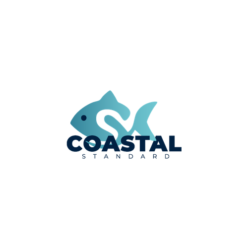 Logo and Brand Guide for Coastal Clothing Brand Design by morgan marinoni
