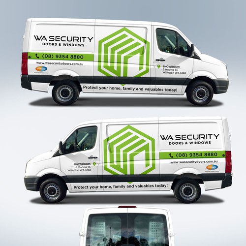 Design using our logo on vehicles to stand out to the public Design by DuhaCreative