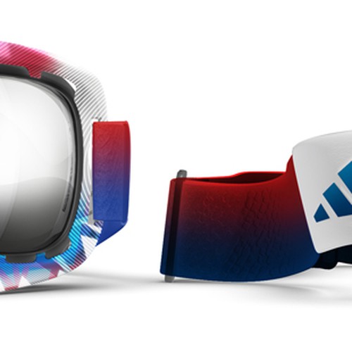 Design adidas goggles for Winter Olympics Ontwerp door BenoitB