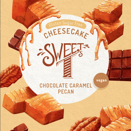 Sweet T's Vegan Cheesecakes Design by Vanessa Chromik