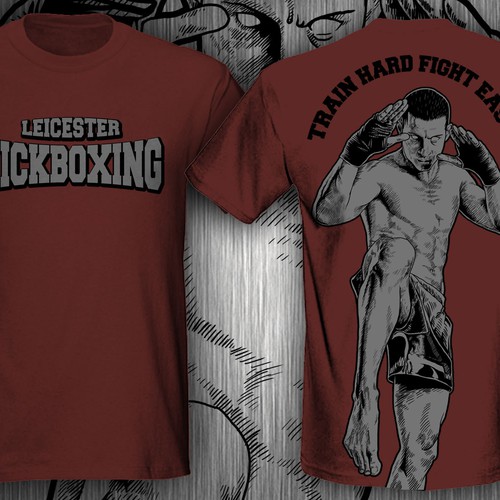 Leicester Kickboxing needs a new t-shirt design Design by jabstraight