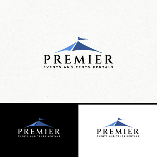 We need a powerful new logo for our tent rental company focused on high end clients. Design by mmkdesign