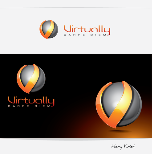 logo for Virtually Carpe Diem Ontwerp door hery_krist