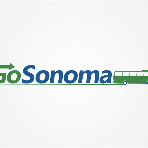 Multi-modal transportation logo for Sonoma County Design by ability