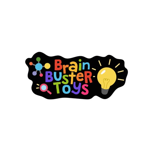 Brain Buster Toys Logo & Social Media Contest. Design by BrainstormingDsg