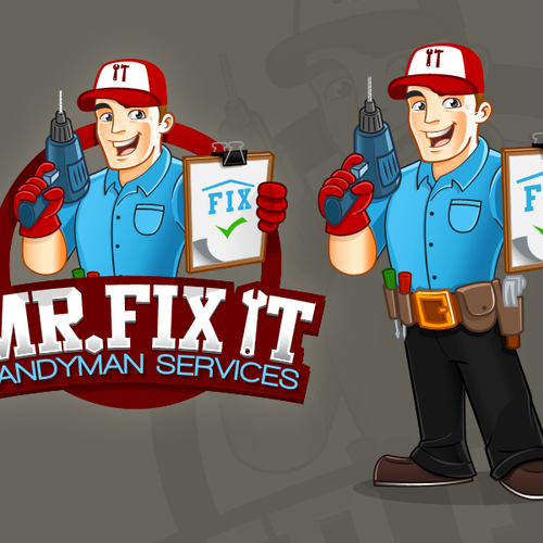 Create the next logo for Mr. Fix It Handyman Services Design réalisé par Aga Ochoco