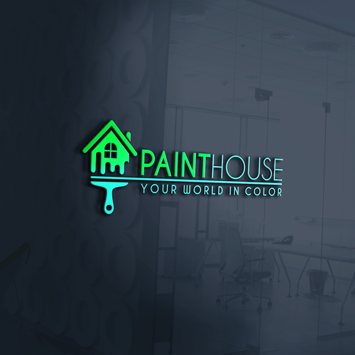 Create a fresh brand/logo for a Paint company. Like surf brand or high end fashion design logo Design by ATJEH™