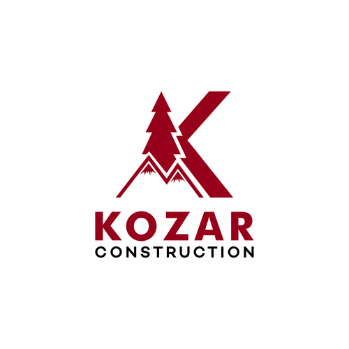 Simple Construction Company Logo with Creativity Design by BD art