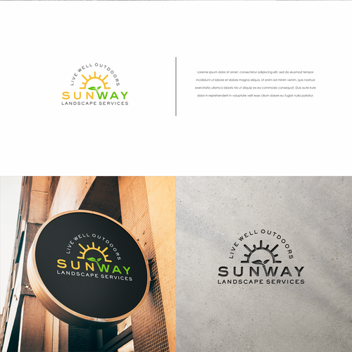 Need a powerful logo for our growing landscape business Design by SuryArt™