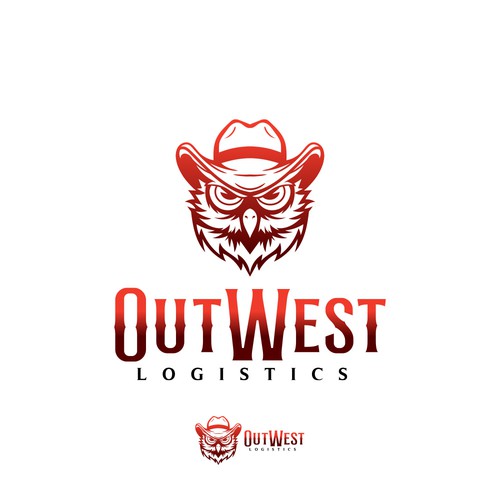 OutWest Logistics Logo and Icon Design by Thespian⚔️