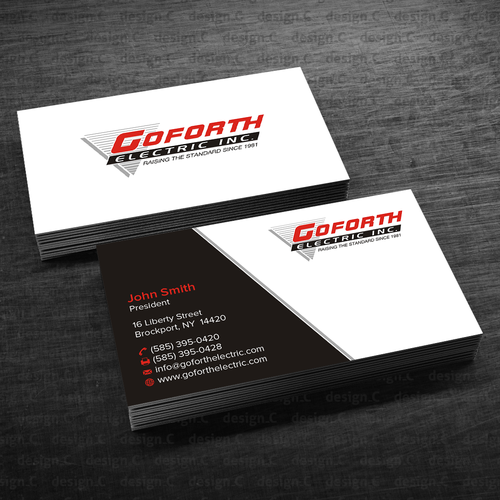 GE Business Card | Business card contest