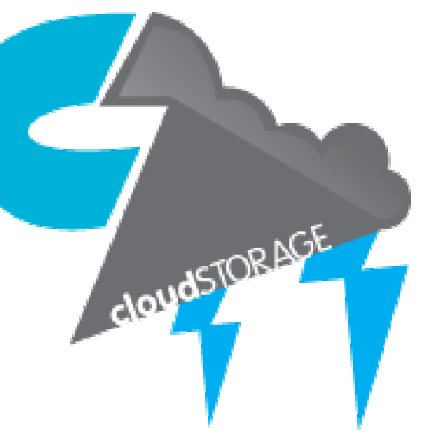 Cloud Storage Logo Design by thinkspace design